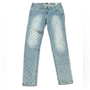 Hollister California 5 R faded‎ jeans with sparkles